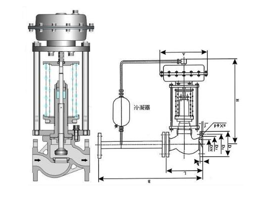 自力式蒸汽菠萝视频下载APP网址安装结构图 自力式蒸汽菠萝视频下载APP网址安装结构图